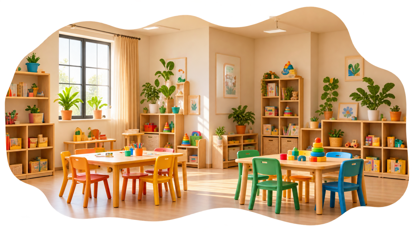 A well-designed LilGrow franchise centre interior